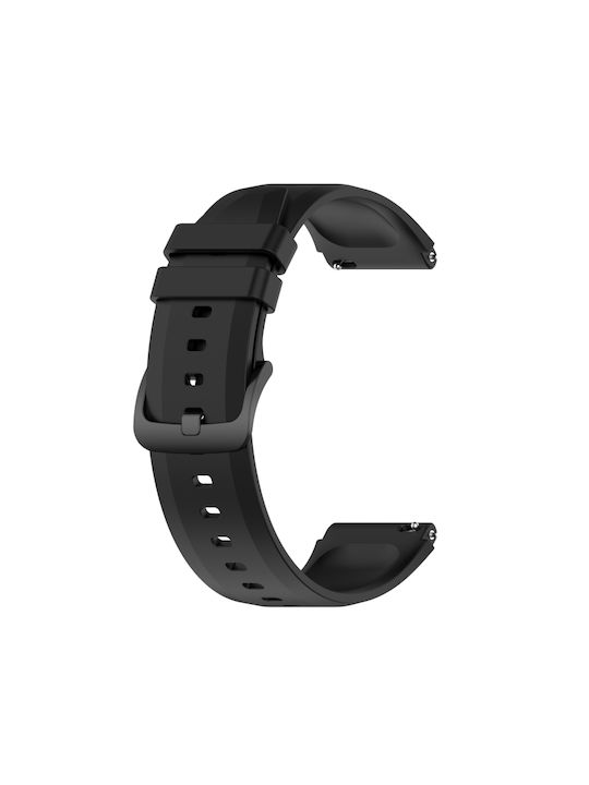 Glossy Pattern Για Το Λουράκι Σιλικόνης Μαύρο (Amazfit Stratos 2s/3)