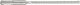 Metabo O6.5x210mm Four-Cut Drill Carbide with SDS Plus Shank for Masonry 6.5x150mm