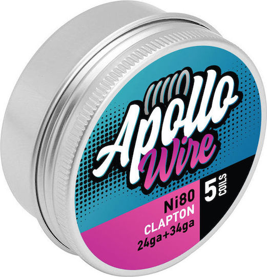Apollo Ni80 Clapton Wire for D.I.Y. E-Cigarette 1pcs
