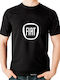 Fiat T-shirt Black Cotton