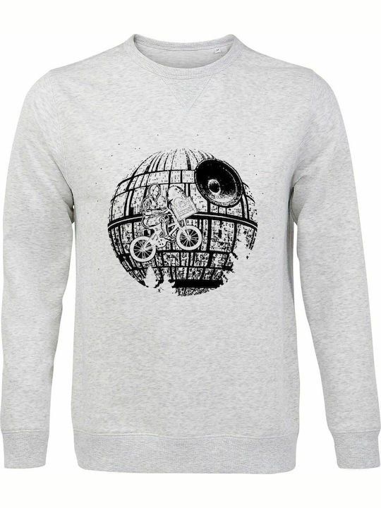 Unisex Organic "c3po Sweatshirt Star Wars Gray Ash