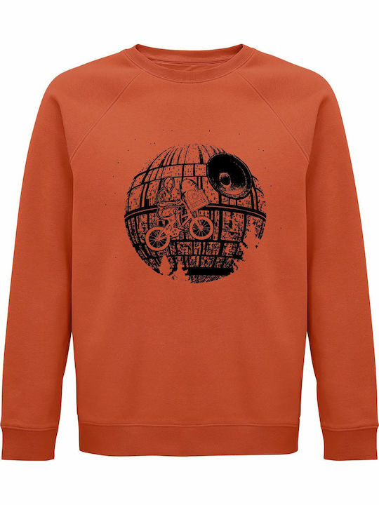 Unisex Organic "c3po Sweatshirt Star Wars Orange