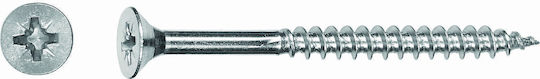 Lux Tools MDF Șurub Inox cu Diametru M5 și Lungime 80mm 10buc