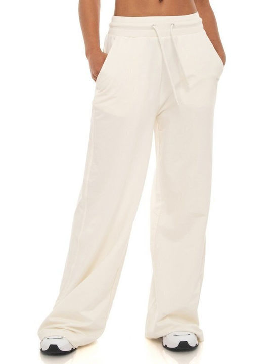 Be:Nation Women's Flared Sweatpants OFFWHITE