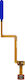 Flex Cable with Fingerprint in Blue colour for Xiaomi Mi 10T/Mi 10T Pro