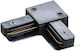 DPM Track Connector for Spotlights Black
