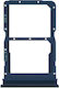 Slot Card Sim Albastru Huawei P Smart