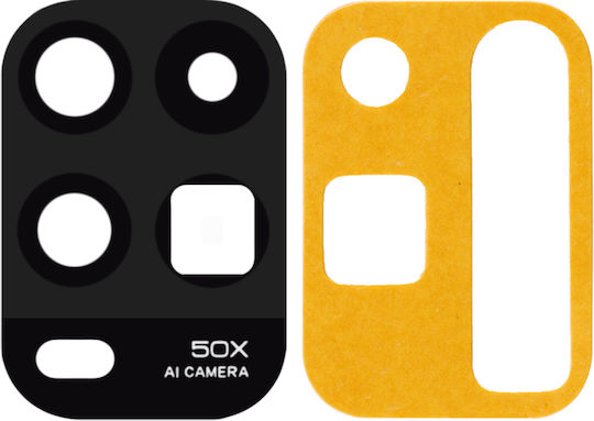 Camera Lens Glass Black for Xiaomi Mi 10 Lite