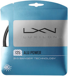 Luxilon Alu Power Χορδή Τένις Μαύρη Φ1.25mm