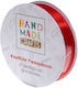 Hand Made Crafts Fabric Лента Red 15метри с ширина 16мм