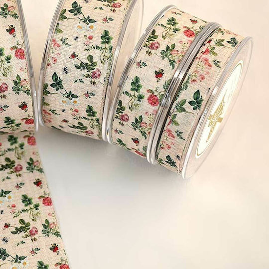 Kappa Decor material textil Panglică Floral cu lățime 55mm