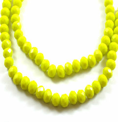 Glass Craft Bead Yellow