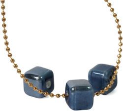 Ceramic Craft Bead Blue