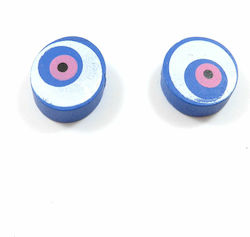 Wooden Craft Bead Blue 20mm