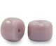 Glass Craft Beads Purple 10pcs