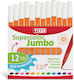 +Efo Supercolor Orange Zeichenmarker Dicke Set ...
