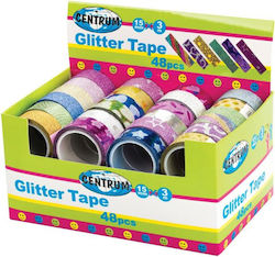 Centrum Adhesive Decoration Tape Glitter 12mm X 1pcs