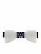 Bonjour Bebe Kids Fabric Bow Tie White