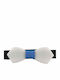 Bonjour Bebe Kids' Fabric Bow Tie White