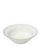Costa Nova Beja Ceramic Salad Bowl White 30x30cm