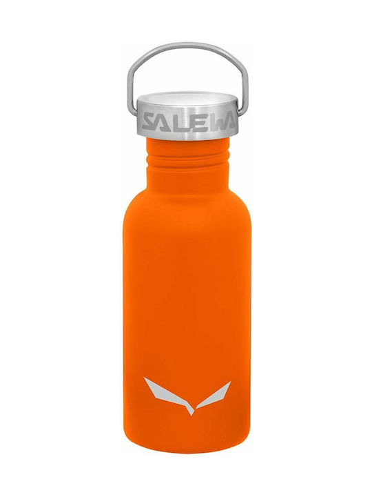 Salewa Stainless Steel Water Bottle 500ml Orange