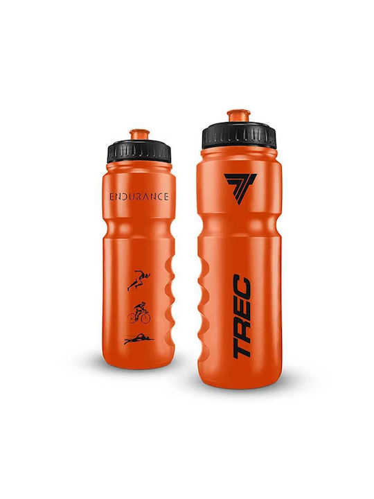 Trec Water Bottle Παγούρι Πλαστικό 750ml Πορτοκαλί