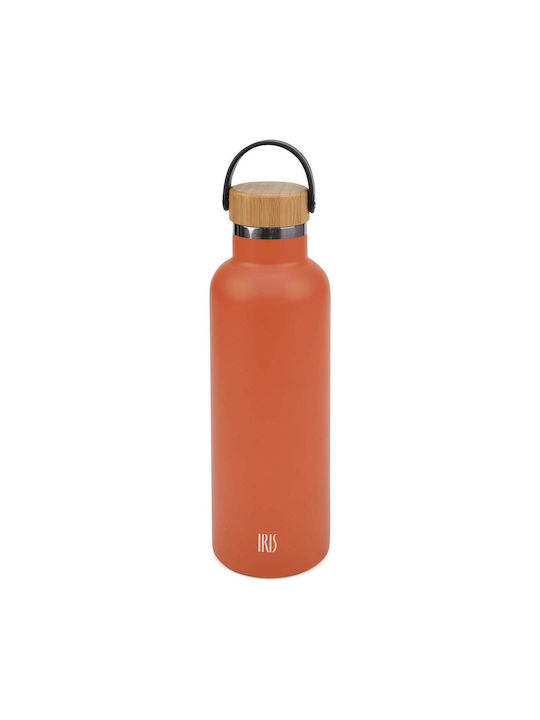 Iris Barcelona Sticlă de apă Stainless Steel 750ml Orange