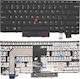 Πληκτρολόγιο Laptop για Lenovo με Trackpoint και Διάταξη Αγγλικά (US) σε Μαύρο χρώμα SN20L72673