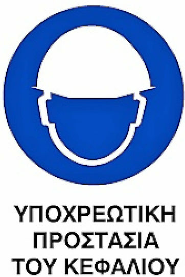 Задължителен знак Защита на главата/очите 0.096-PVCB2