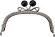 Zubehör für Gestrickte Tasche Silber