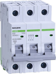 Noark Automatic Circuit Breaker 3 Poles AC Noark Automatic Circuit Breaker 3 Poles AC