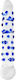 Loving Joy Spectrum Dildo Din Sticlă Albastru 18cm