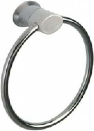 Toyma Ring Badezimmer Einzeln Schrauben ​25.5x6.5cm Silber