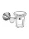 Glass Cup Holder Wall Mounted Transparent