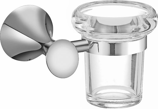 Wandmontiert Getränkehalter Glas Durchsichtig