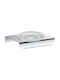 Glass Soap Dish Wall Mounted Transparent