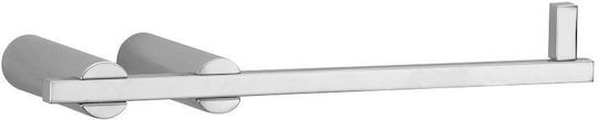Wall Mounted Silver Paper Holder