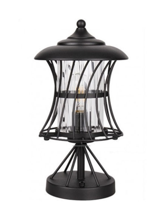 Power Led Lumină de Podea pentru Exterior IP44 pentru Soclu E27 Negru