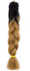 LuxuryHair Extension in Black Color 65cm