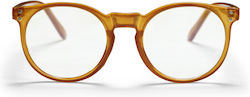 Chpo Glasses Byron Пластмасови Очила за Защита на Екрана в Жълт Цвят