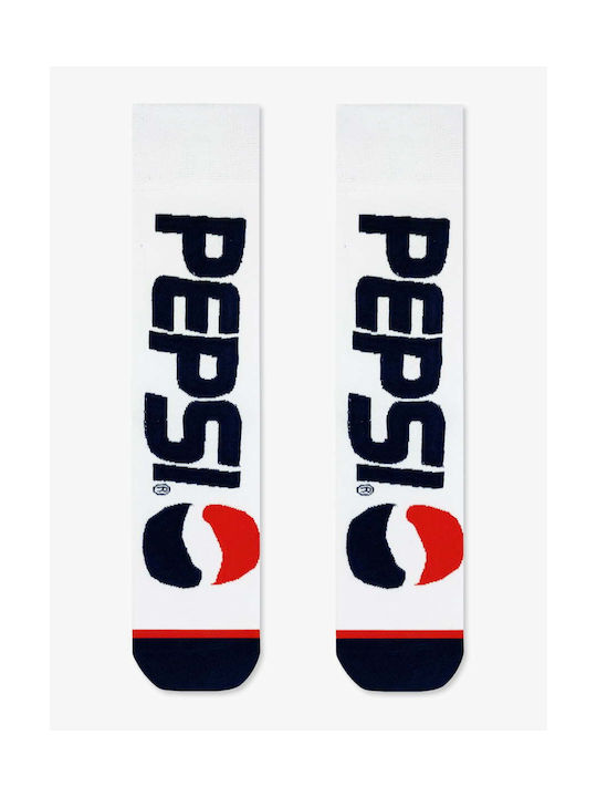 Axidwear Pepsi Socks White