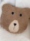 Bubbles Lover Παιδικό Διακοσμητικό Μαξιλάρι Choco Teddy 35x35εκ.