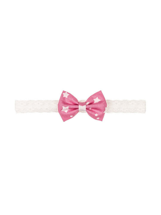 Mom & Dad Baby Headband Pink 1pc