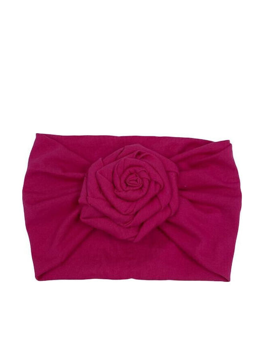 Bonjour Bebe Baby-Stirnband in Fuchsie Farbe