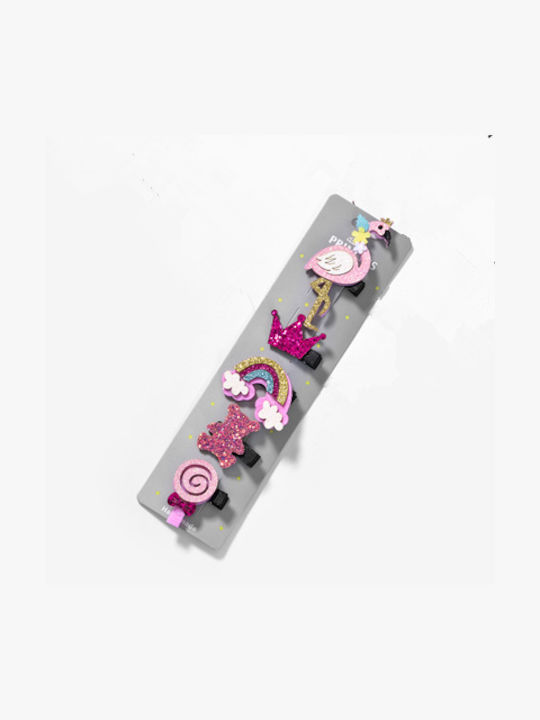 Set of Kids Hair Clips with Hair Clip 5pcs