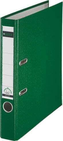 Leitz Binders 4/32 for Paper A4 with 2 s Rings Green 1pcs