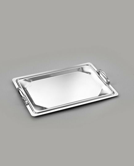 fotiadis Wedding Tray Inox Silver 1pcs