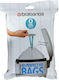 Brabantia Trash Bags for the Garden Capacity 30lt Perfectfit 40pcs White