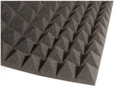 Alpha Acoustiki Sound Absorbing Sheet (1pcs) in Design Pyramid 100cm x 50cm x 40mm