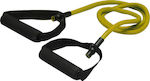 Fitness Gymtube Resistance Band Light with Handles Yellow